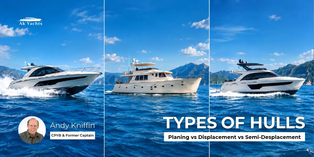 Planing Hull vs Displacement Hull vs Semi-Displacement-types of hulls