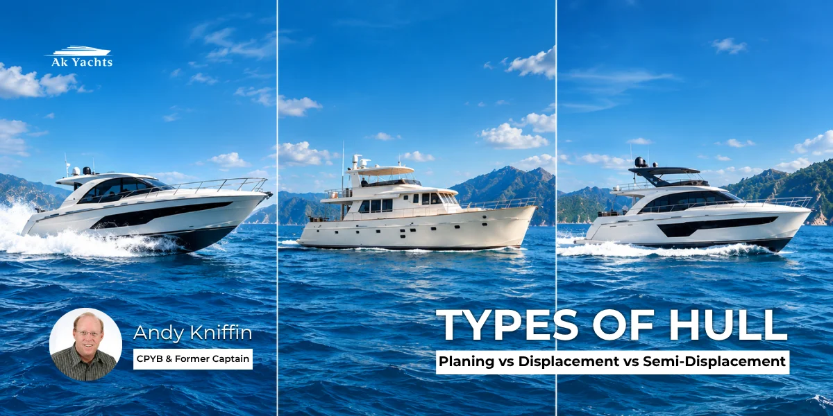 Planing Hull vs Displacement Hull vs Semi-Displacement