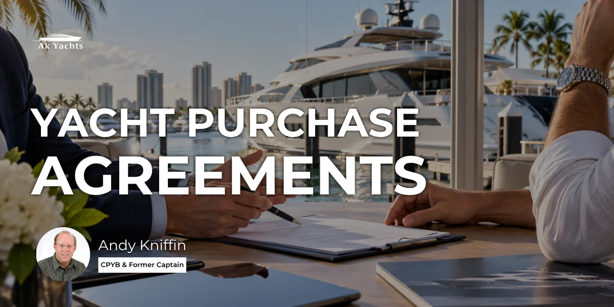 Yacht Purchase Agreements